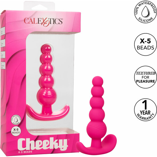 CHEEKY X-5 BEADS - PINK image 4