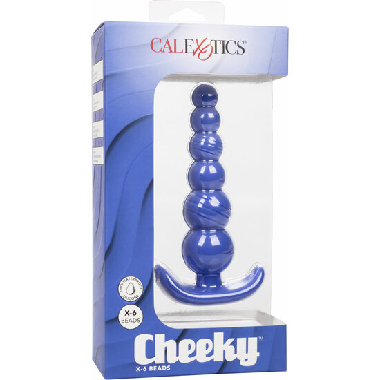 CHEEKY X-6 BEADS - PURPLE image 1