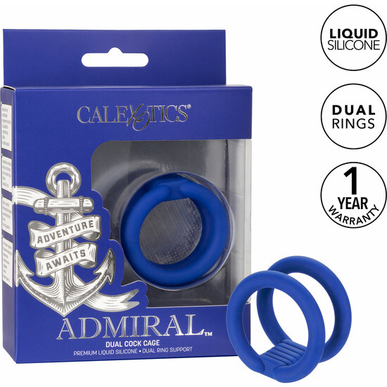 ADMIRAL DUAL COCK CAGE - BLUE image 4