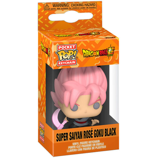 LLAVERO POCKET POP DRAGON BALL SUPER SUPER SAIYAN ROSE GOKU BLACK image 0