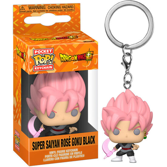 LLAVERO POCKET POP DRAGON BALL SUPER SUPER SAIYAN ROSE GOKU BLACK image 2