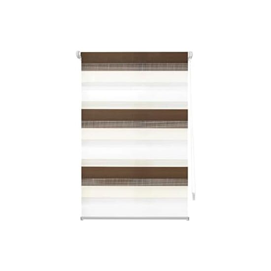 ESTOR ENROLLABLE INDUS TRI 509 MARRON-CREMA 67X180 image 1