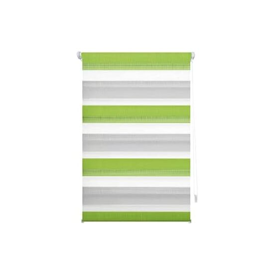 ESTOR ENROLLABLE INDUS TRI 508 GRIS-PISTACHO 82X180 image 1