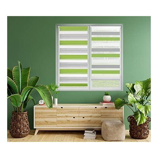 ESTOR ENROLLABLE INDUS TRI 508 GRIS-PISTACHO 82X180 image 2