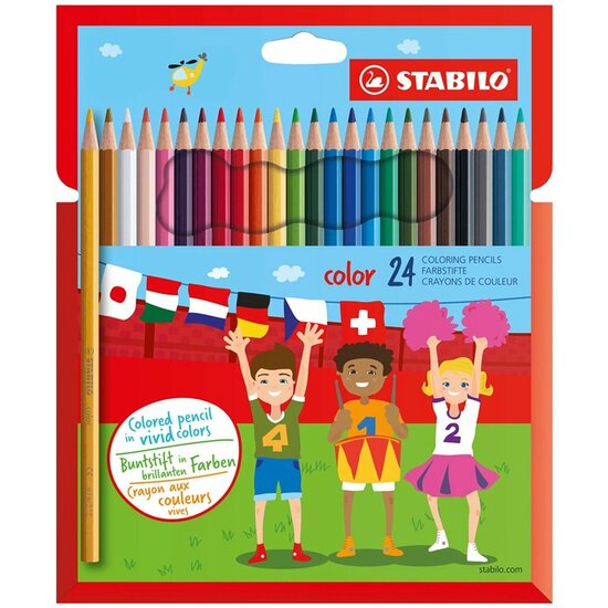 LAPIZ DE COLOR STABILO ESTUCHE X 24 image 0