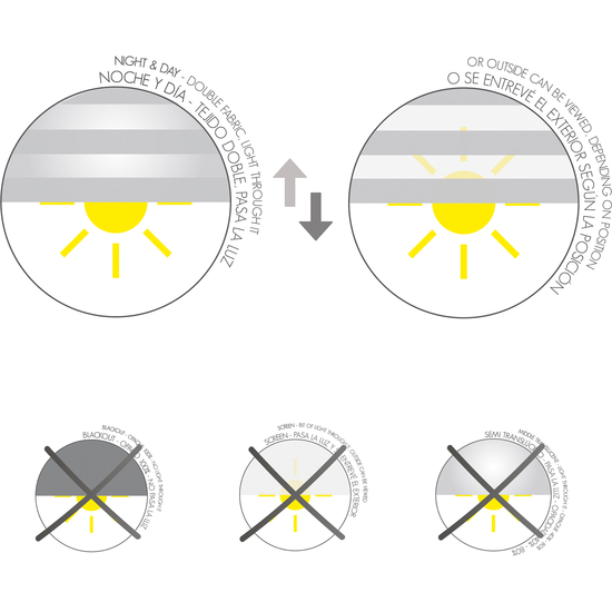 ESTOR ENROLLABLE INDUS 303-GRIS PLATA 140X150 image 5