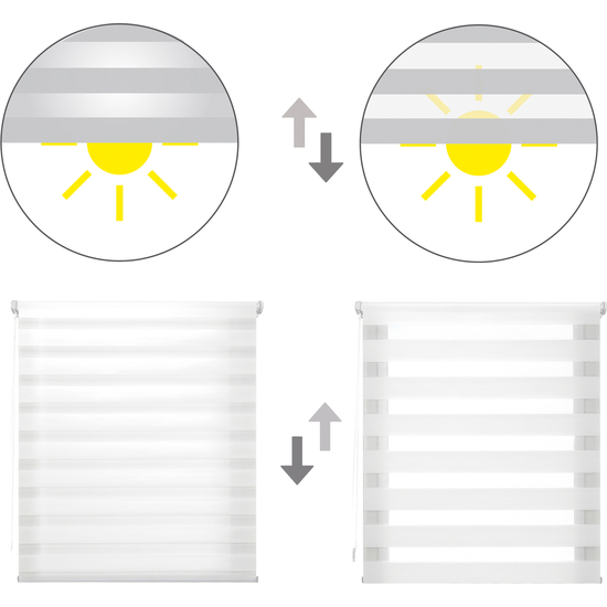 ESTOR ENROLLABLE INDUS 300-BLANCO 110X130 image 5