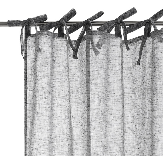 ESTOR ENROLLABLE CORTINA SUMIRE-LAZOS 16-NEGRO 140X260 image 3