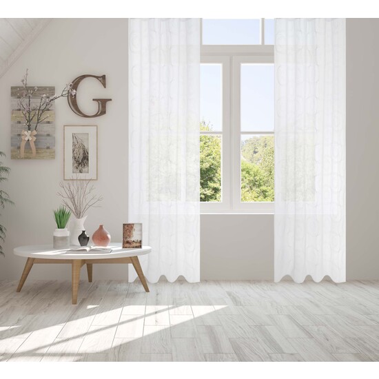 ESTOR ENROLLABLE CORTINA SAKURA-OLLAOS 01-BLANCO 140X260 image 1