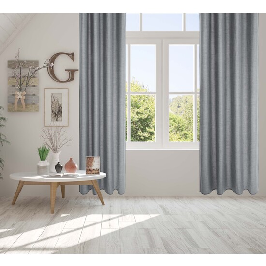 ESTOR ENROLLABLE CORTINA MOMO-OLLAOS 12-PLATA 140X260 image 1