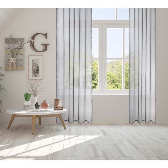 ESTOR ENROLLABLE CORTINA LOTO-LAZOS 20-ANTRACITA 140X260 image 1