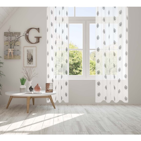 ESTOR ENROLLABLE CORTINA KIKU-OLLAOS 30-GRIS 140X260 image 1