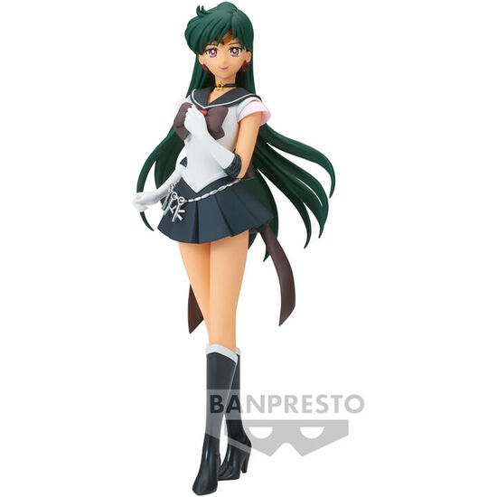 FIGURA SUPER SAILOR PLUTO GLITTER & GLAMOURS PRETTY GUARDIAN SAILOR MOON ETERNAL THE MOVIE 23CM image 0