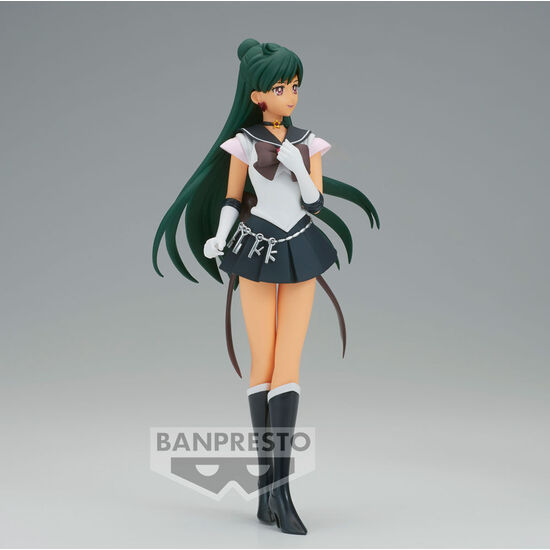 FIGURA SUPER SAILOR PLUTO GLITTER & GLAMOURS PRETTY GUARDIAN SAILOR MOON ETERNAL THE MOVIE 23CM image 1