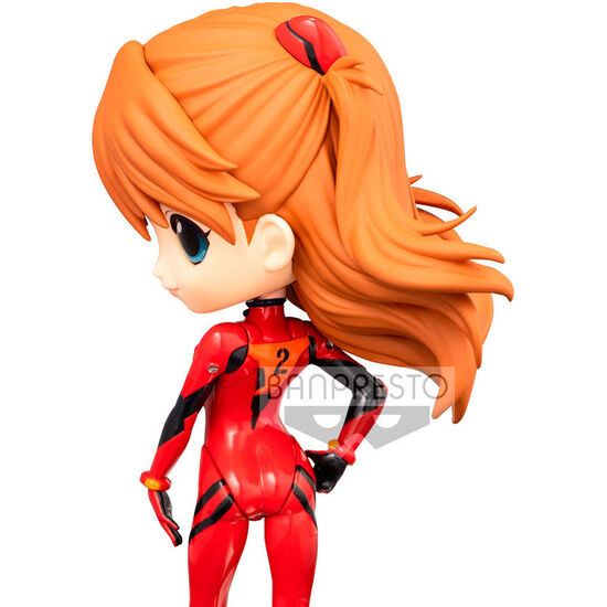 FIGURA ASUKA SHIKINAMI LANGLEY EVANGELION MOVIE Q POSKET B 14CM image 0