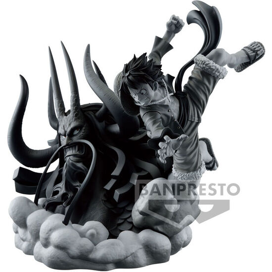 FIGURA D LUFFY MONKEY THE BRUSH TONES DIORAMATIC ONE PIECE 20CM image 0