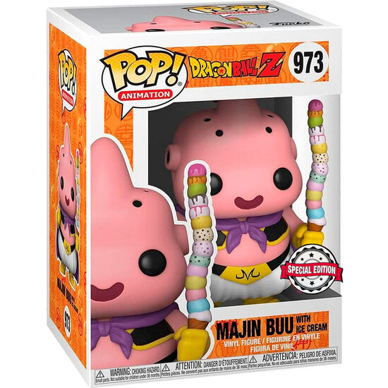 SET FIGURA POP &#38; TEE DRAGON BALL Z MAJIN BUU EXCLUSIVE image 1