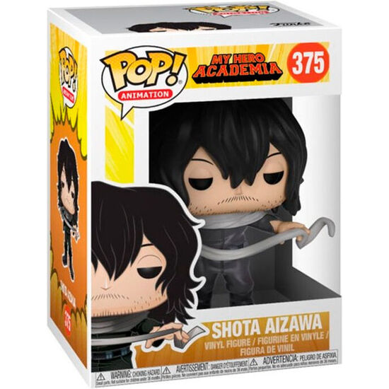 SET FIGURA POP & TEE MY HERO ACADEMIA SHOTA AIZAWA image 2