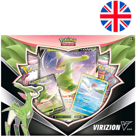 BLISTER JUEGO CARTAS COLECCINABLES VIRIZION VSTAR POKEMON INGLES image 0