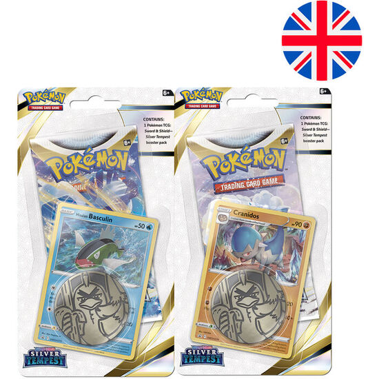 BLISTER JUEGO CARTAS COLECCIONABLES ESPADA Y ESCUDO POKEMON INGLES SURTIDO image 0