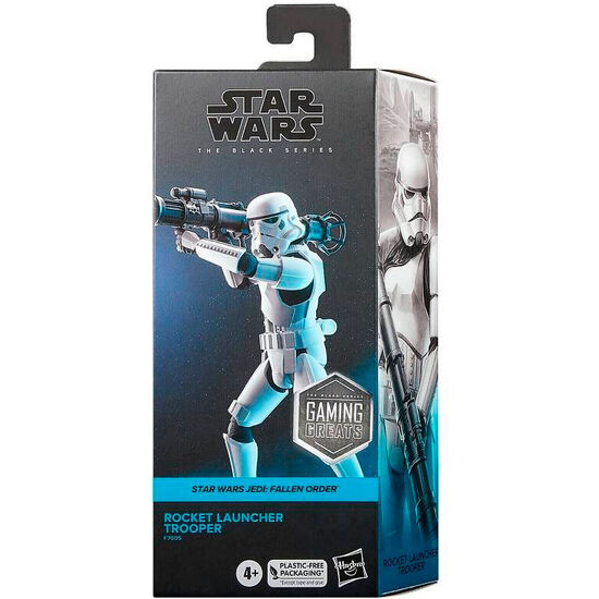 FIGURA ROCKET LAUNCHER TROOPER FALLEN ORDER STAR WARS 15CM image 1