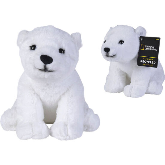 PELUCHE OSO POLAR NATIONAL GEOGRAPHIC 25CM image 0