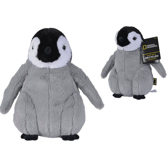 PELUCHE PINGUINO NATIONAL GEOGRAPHIC 25CM image 0