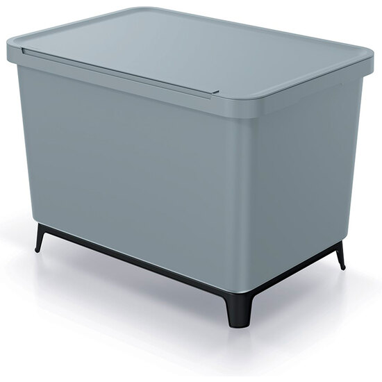 SISTEMA CLASIFICADOR DE RECICLAJE 2X23L COLOR GRIS KEDEN image 3