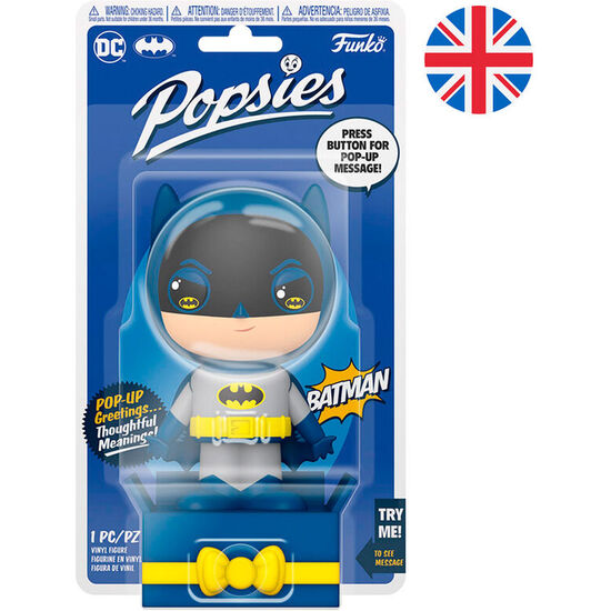 FIGURA POPSIES DC COMICS BATMAN INGLES image 0