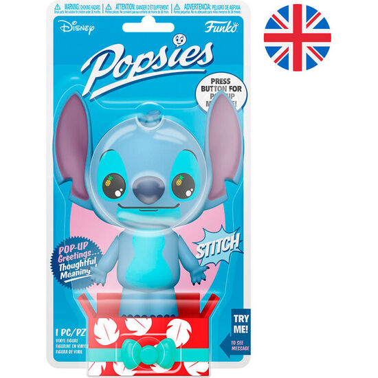 FIGURA POPSIES DISNEY STITCH INGLES image 0