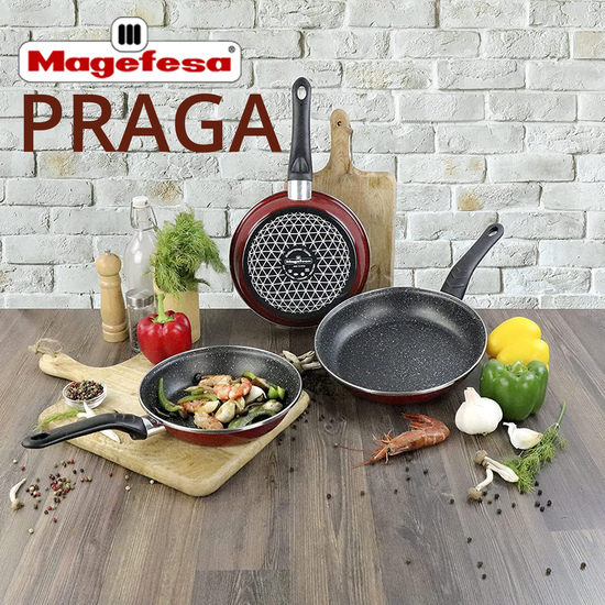 SARTÉN "PRAGA PIEDRA" Ø32CM image 1