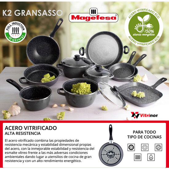 SARTÉN PARA TORTILLAS "K2 GRANSASSO" Ø24CM image 2