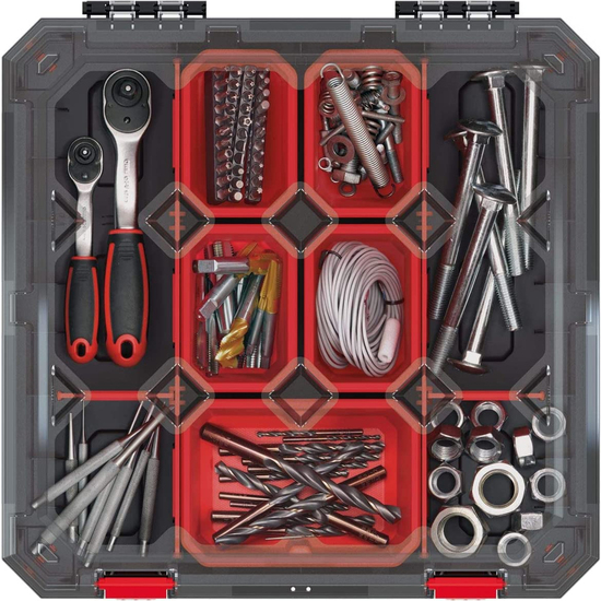 MALETÍN DE HERRAMIENTAS KISTENBERG 40 INDIVIDUALES TITAN ORGANISER 39X39X11 image 3