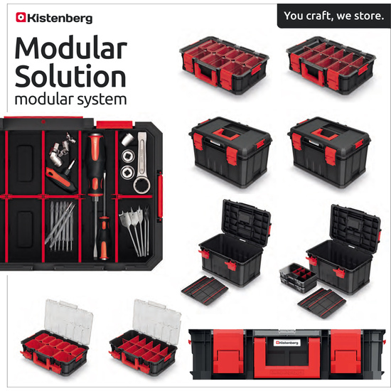 SISTEMA MODULAR DE HERRAMIENTAS KISTENBERG TOOLBOX 30 MODULAR SOLUTION MODULAR SYSTEM 35,5X53X31 image 1