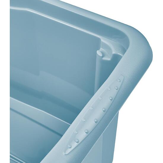 CAJA DE ALMACENAMIENTO CON TAPA 35 X 20,5 X 15, AZUL NÓRDICO image 6