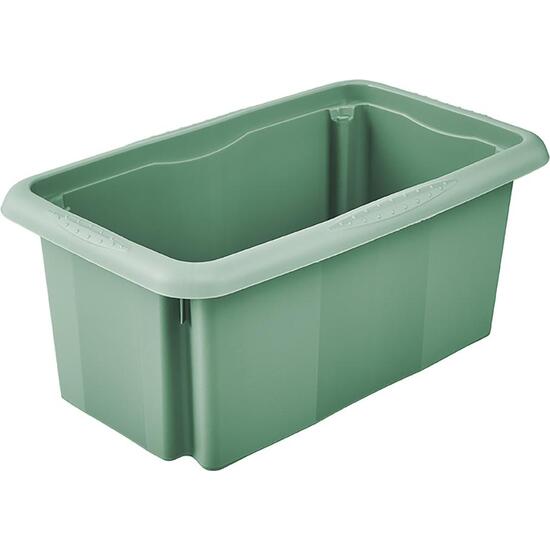 CAJA DE ALMACENAMIENTO CON TAPA 35 X 20,5 X 15, VERDE NÓRDICO image 3