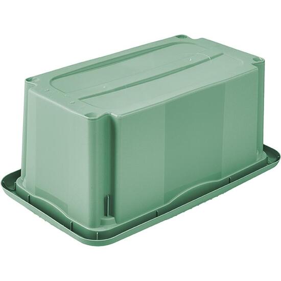 CAJA DE ALMACENAMIENTO CON TAPA 35 X 20,5 X 15, VERDE NÓRDICO image 4