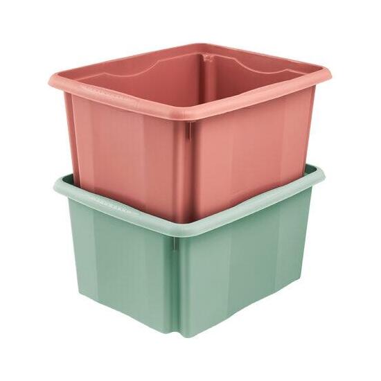 CAJA DE ALMACENAMIENTO 41 X 34,5 X 22, VERDE NÓRDICO image 3