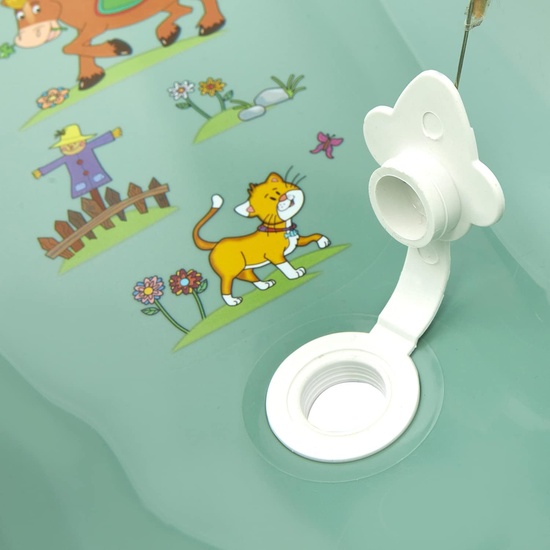 BAÑERA INFANTIL GRANJA DIVERTIDA 84 X 49 X 29, VERDE NÓRDICO image 4