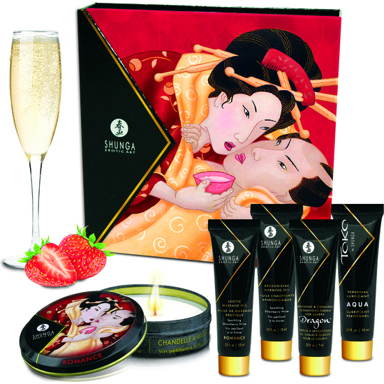 SHUNGA GEISHA SPARKLING STRAWBERRY WINE image 0