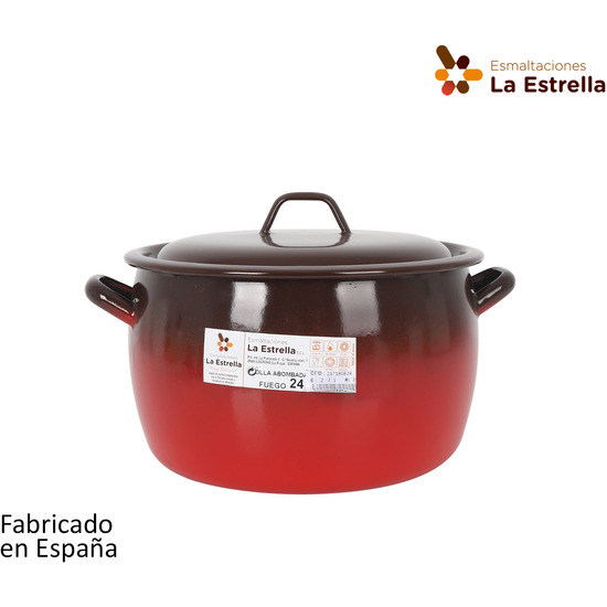 ROUND COOKING POT W/LID 24CM-7L  image 0