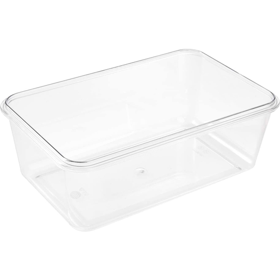 CAJA PARA ALIMENTOS FRESCOS CON CIERRE DE CLIC, 22,5 X 13,5 X 8,2 CM, 1,35 L, TINA TRITAN, AQUAMARINE (VERDE) image 2