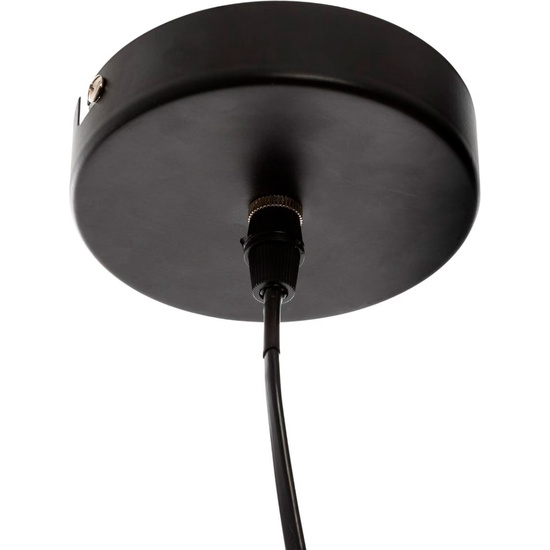 LÁMPARA DE SUSPENSIÓN ALARA METAL NEGRO D 69,5 image 3
