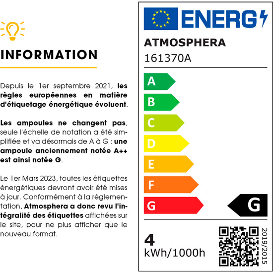 BOMBILLA LED TORSAD AMBRÉE G125 4W image 2