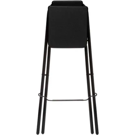 TABURETE ALTO DE BAR PLEGABLE NEGRO LOUNA image 1