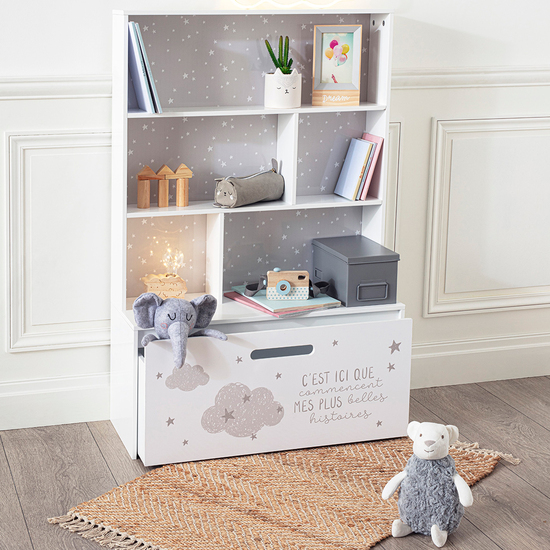 MUEBLE ARCÓN INFANTIL CON RUEDAS ATMOSPHERA. image 3