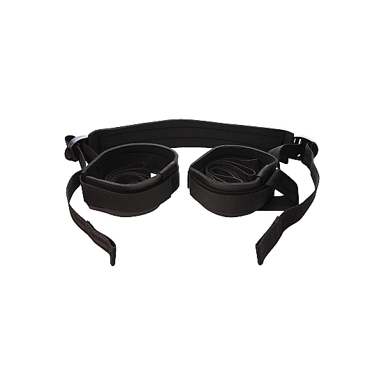 SEX SLING - BLACK NEOPRENE image 0