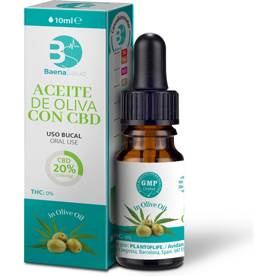 ACEITE DE OLIVA BAENA SALUD CON 20% CBD 10ML image 0