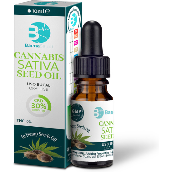 ACEITE DE CANNABIS SATIVA BAENA SALUD 30% CBD 10ML image 0