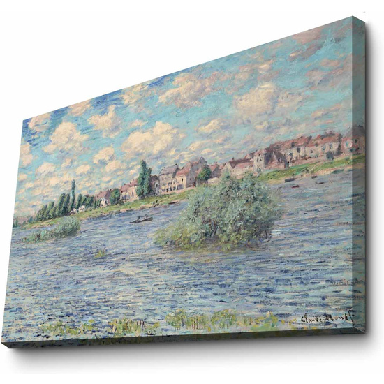 CUADRO LIENZO DECORATIVO CLAUDE MONET. image 0